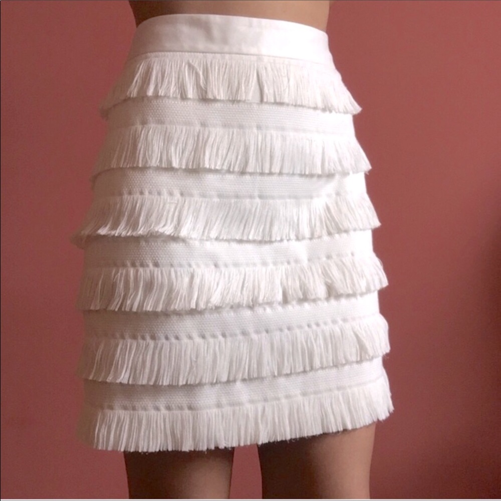 The Limited Fringe Skirt